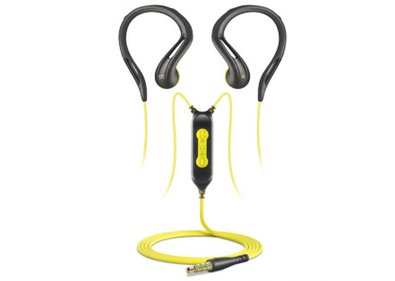 Sennheiser OMX 680i Sports Binaural Wired Yellow mobile headset