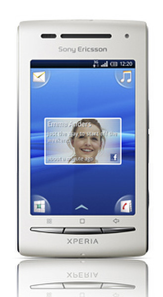 Sony Xperia X8 Single SIM Blau, Weiß Smartphone