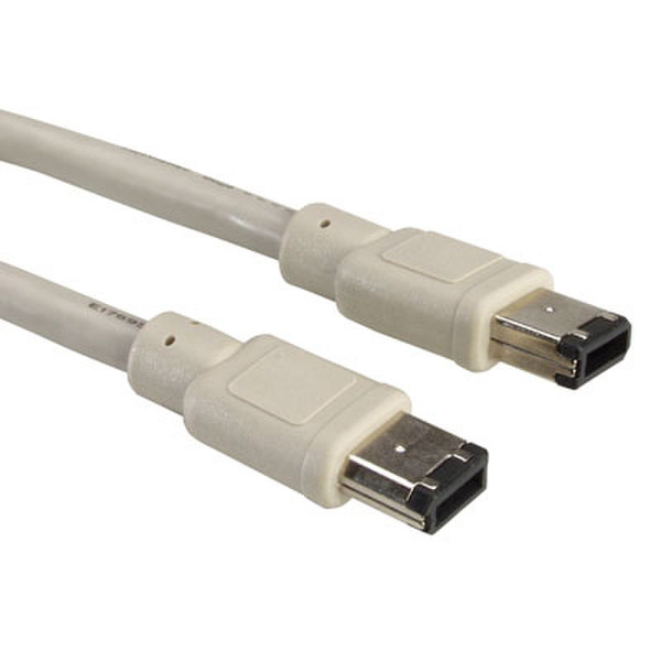 Value 11.99.9245 4.5m Grey firewire cable
