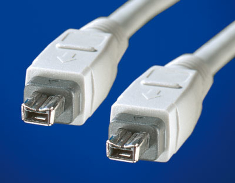 Value IEEE1394a Cable, 4/4-pin, 400 Mbit/s, Type B-B 1.8 m FireWire кабель