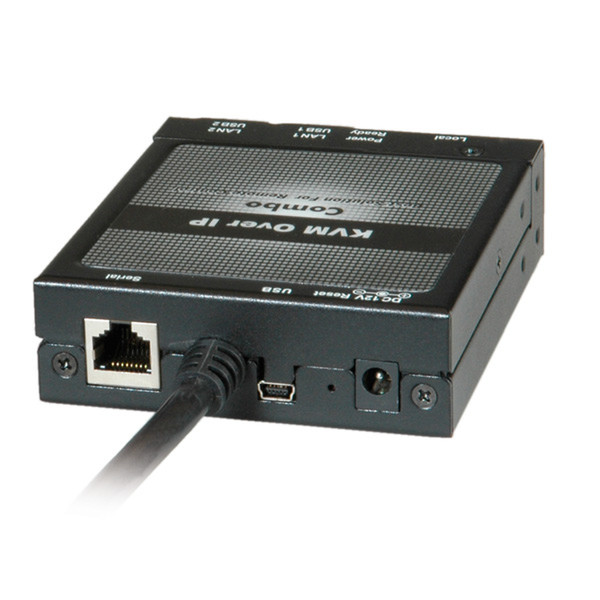 Value KVM IP Verlängerung, VGA, USB+PS/2 Tastatur/Video/Maus (KVM)-Switch