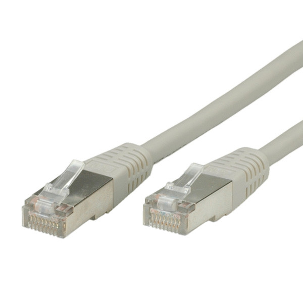 Value S/FTP (PiMF) Patch Cord, Cat.6, grey 5 m