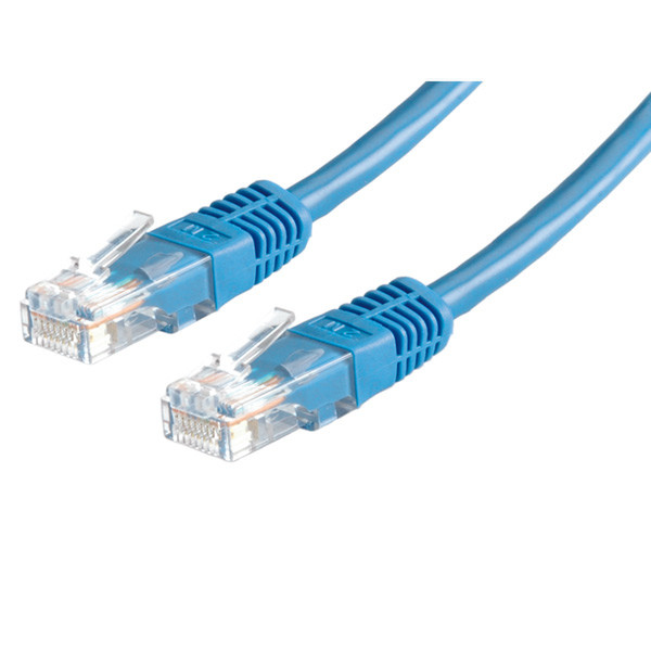 Value UTP Patch Cord Cat.6, blue 3 m Синий сетевой кабель