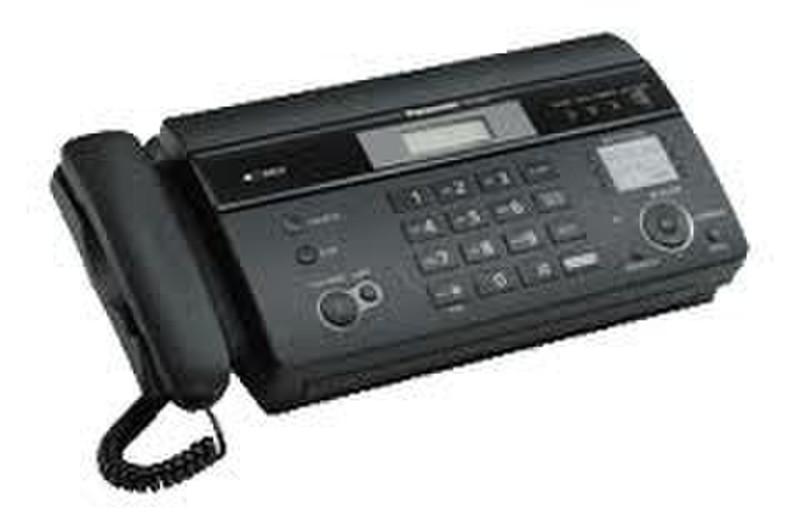 Panasonic KX-FT987ME-B Thermal 9.6Kbit/s Black fax machine