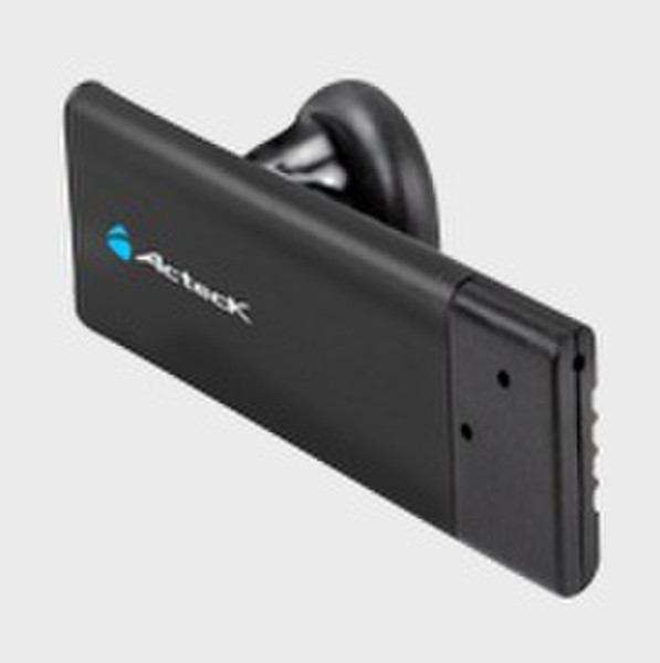 Acteck MUAB-001 Монофонический Bluetooth Черный гарнитура мобильного устройства