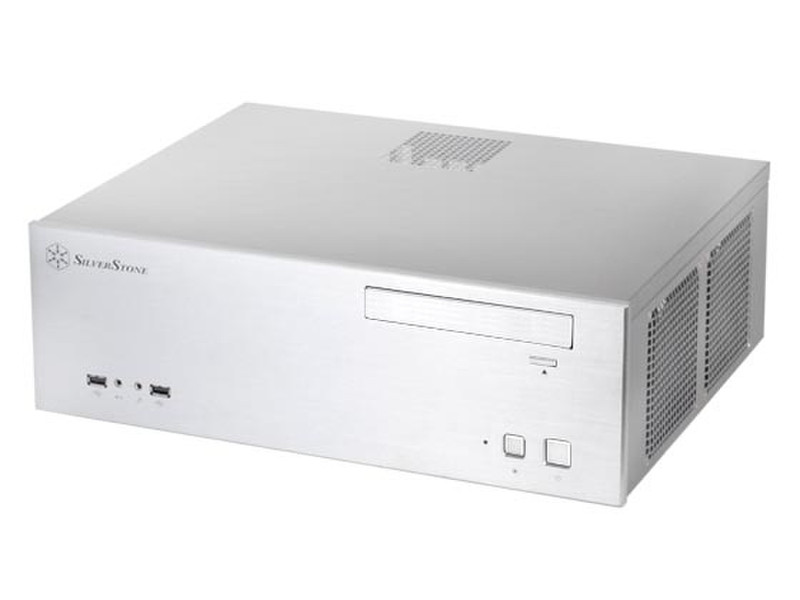 Silverstone SST-GD04S Desktop Silver computer case