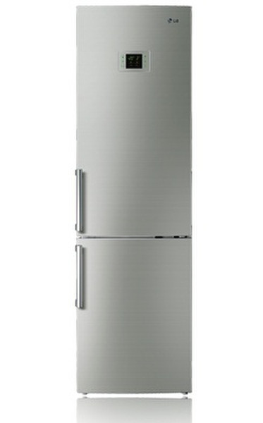 LG GB7143TIRW freestanding Stainless steel fridge-freezer