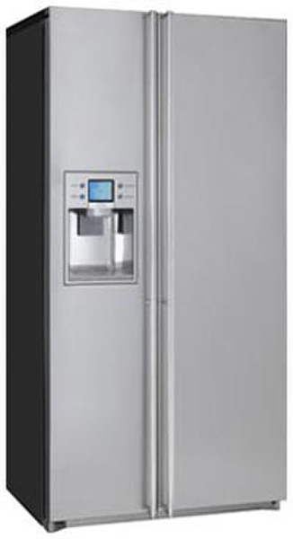 Smeg FA55XBIL Отдельностоящий 538л A+ Нержавеющая сталь side-by-side холодильник