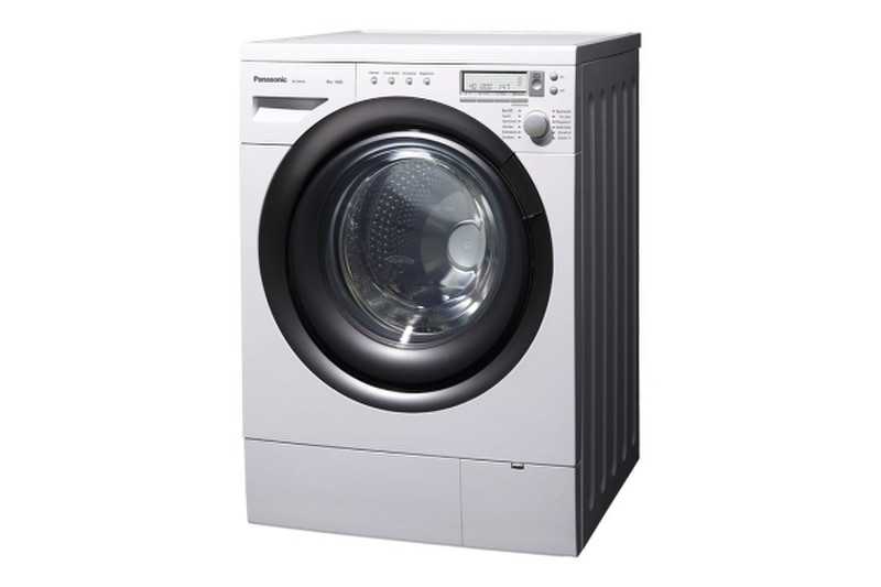 Panasonic NA-168VX2WDE freestanding Top-load 8kg 1600RPM A-30% Silver,White washing machine