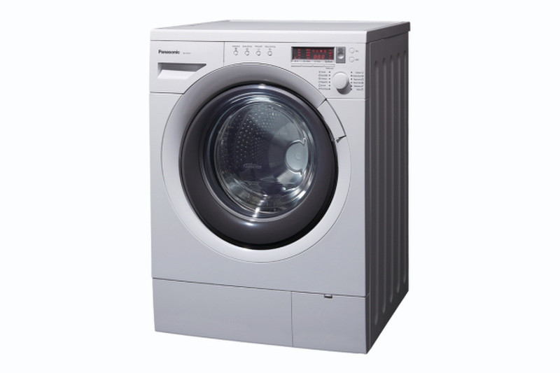 Panasonic NA-14VA1WDE freestanding Front-load 7kg 1400RPM Silver,White washing machine