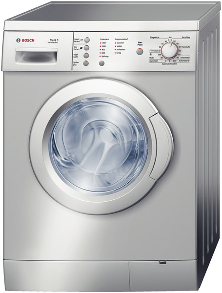 Bosch WAE241SI Freistehend Frontlader 6kg 1.200RPM Silber Waschmaschine