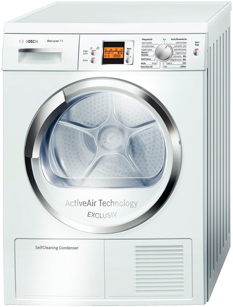 Bosch WTW86591 freestanding Front-load 7kg Unspecified White tumble dryer