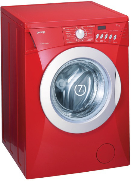 Gorenje WA72145RD Freistehend Frontlader 7kg 1400RPM A+ Rot Waschmaschine