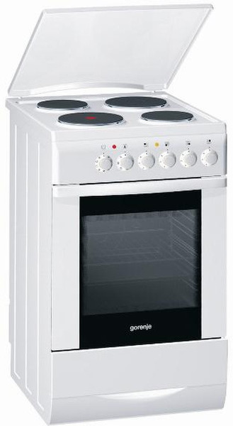 Gorenje E734W Freestanding Sealed plate cooker