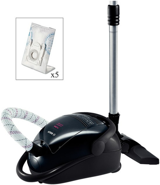 Bosch BSG71668 Cylinder vacuum 4.50L Black,Grey vacuum