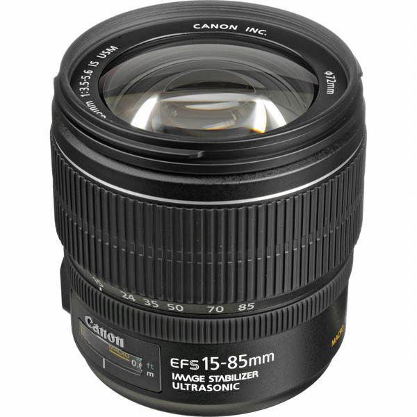 Canon EF-S 15-85mm f/3.5-5.6 IS USM Schwarz