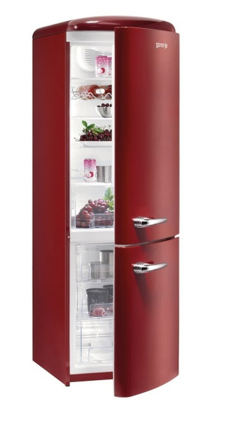 Gorenje RK60359OR Отдельностоящий A++ Красный холодильник с морозильной камерой