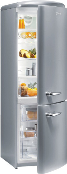 Gorenje RK60359OA freestanding 321L A++ Silver fridge-freezer