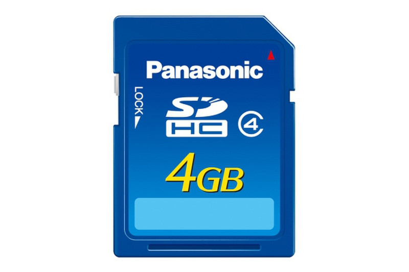 Panasonic RP-SDN04GE1A 4GB 4GB SDHC Speicherkarte