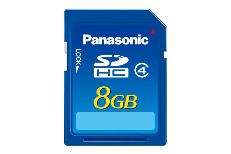 Panasonic RP-SDN08GE1A 8GB 8GB SDHC memory card