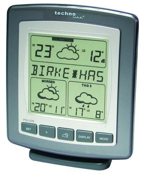 Technoline WD 9565 Grey,Silver weather station