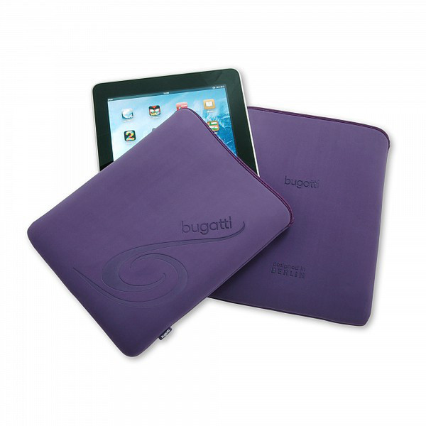 Bugatti cases iPad SlimCase Neoprene Violett