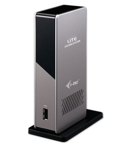 iTEC USBDVIDOCK-L Черный док-станция для ноутбука