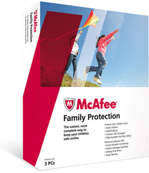 McAfee Family Protection 2010, 3u 3пользов.