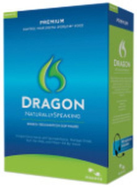 Nuance Dragon NaturallySpeaking 11 Premium, 2u 2Benutzer