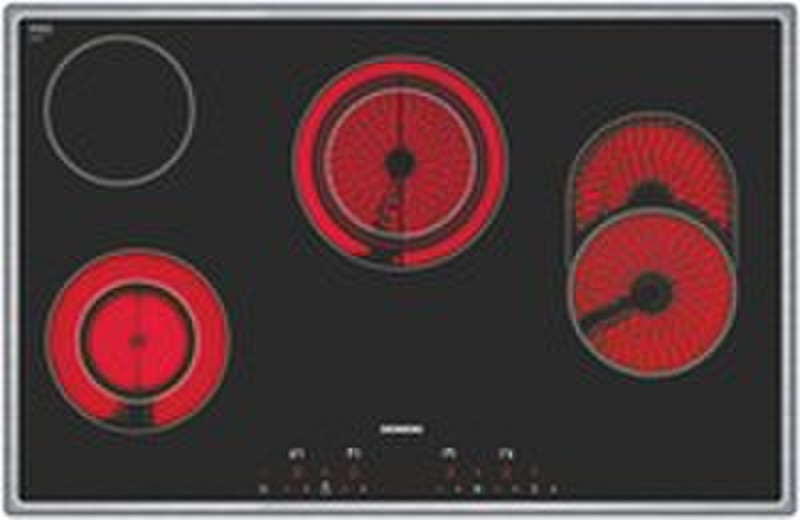 Siemens ET845EH11D Встроенный Ceramic hob Черный плита