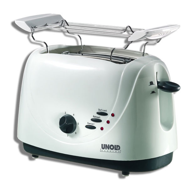 Unold Toaster White Line 2slice(s) 800W Anthracite,White toaster