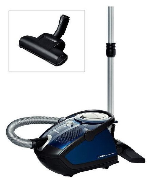 Bosch BGS61842 Cylinder vacuum 3L 1800W Black,Blue,Grey vacuum