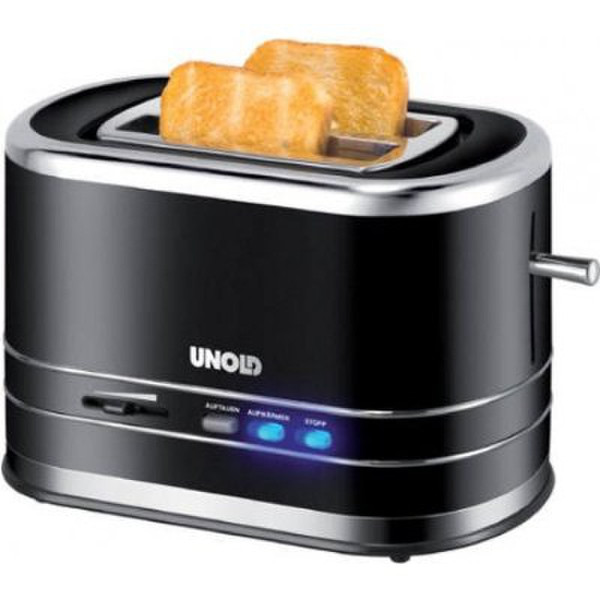 Unold Toaster Chrome Style 2slice(s) 800W Black,Chrome toaster