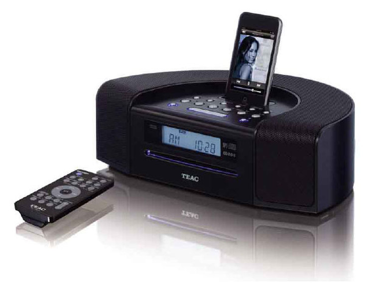TEAC SR-L250I-B Portable Digital Black radio