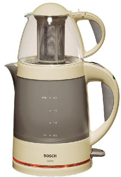 Bosch TTA2009 2L 1785W Ivory,Silver electric kettle