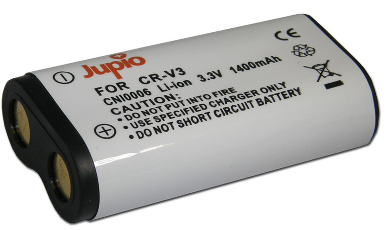 Jupio CNI0006 Lithium-Ion (Li-Ion) 1400mAh 3.3V Wiederaufladbare Batterie