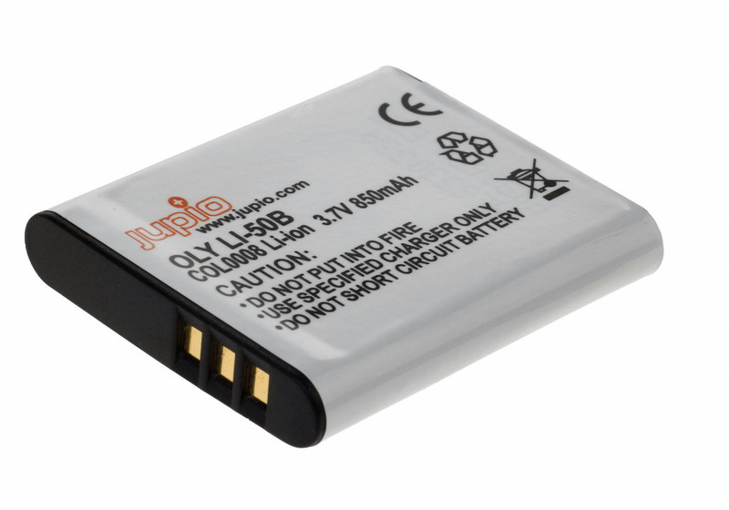 Jupio COL0008 Lithium-Ion (Li-Ion) 850mAh 3.7V rechargeable battery