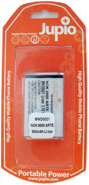 Jupio MLG0044 Lithium-Ion (Li-Ion) 950mAh 3.7V rechargeable battery