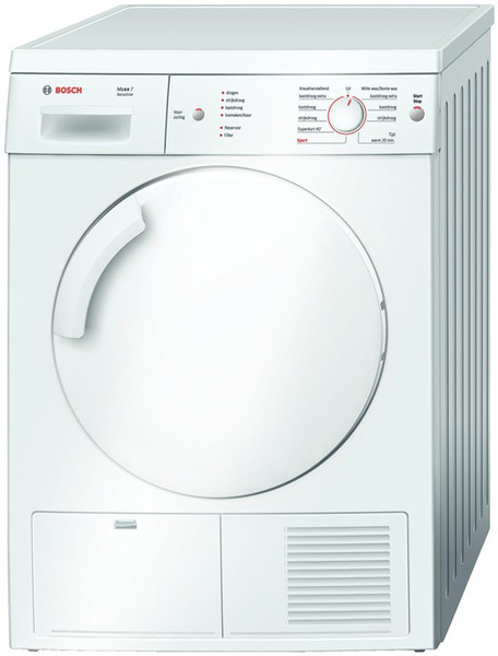 Bosch WTE84103NL Отдельностоящий Фронтальная загрузка 7кг B Белый