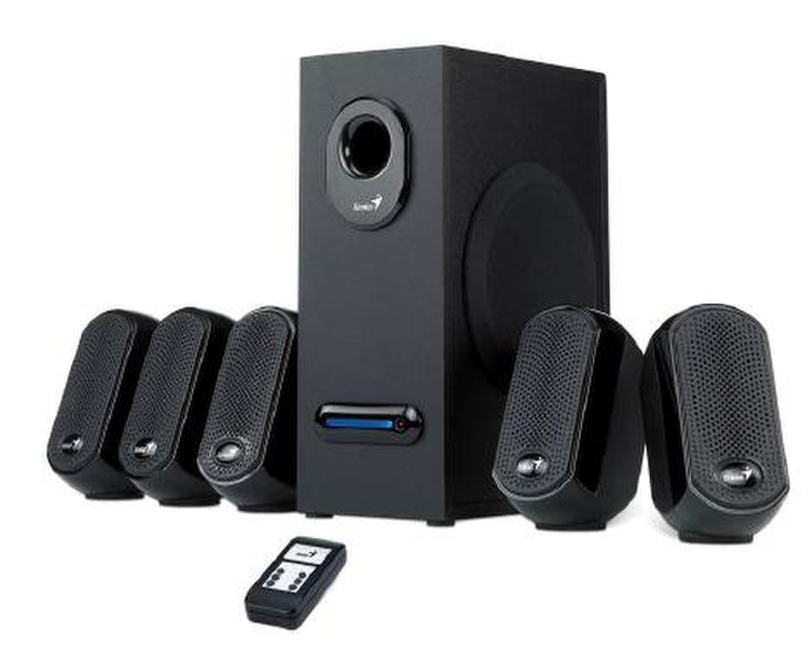 Genius SW-5.1 1010 5.1channels 18W Black speaker set