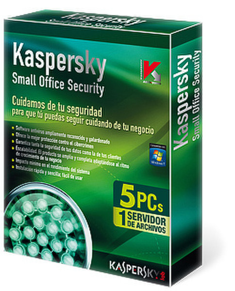 Kaspersky Lab Small Office Security 2011, 5u, 1srv, ES 5пользов. ESP