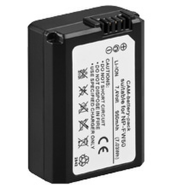 Wentronic Camera Battery Литий-ионная (Li-Ion) 950мА·ч 7.4В аккумуляторная батарея