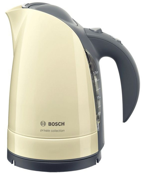 Bosch TWK6007V 1.7л 2400Вт Серый, Слоновая кость электрический чайник
