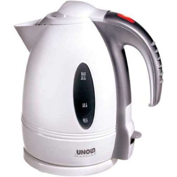 Unold Blitzkocher 1.8L 2200W Silver,White electric kettle