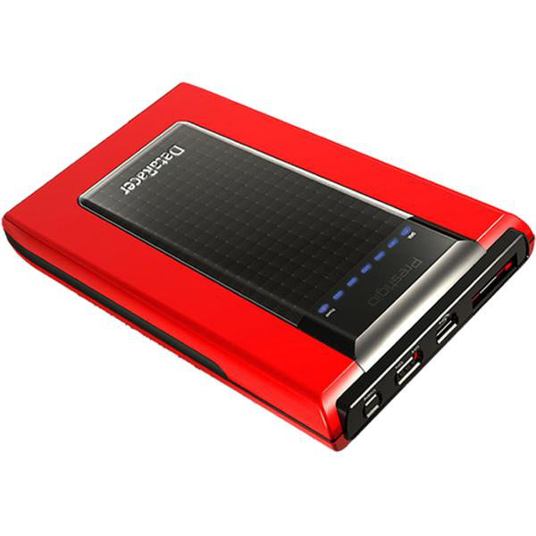 Prestigio PDR1RD500 2.0 500GB Black,Red external hard drive
