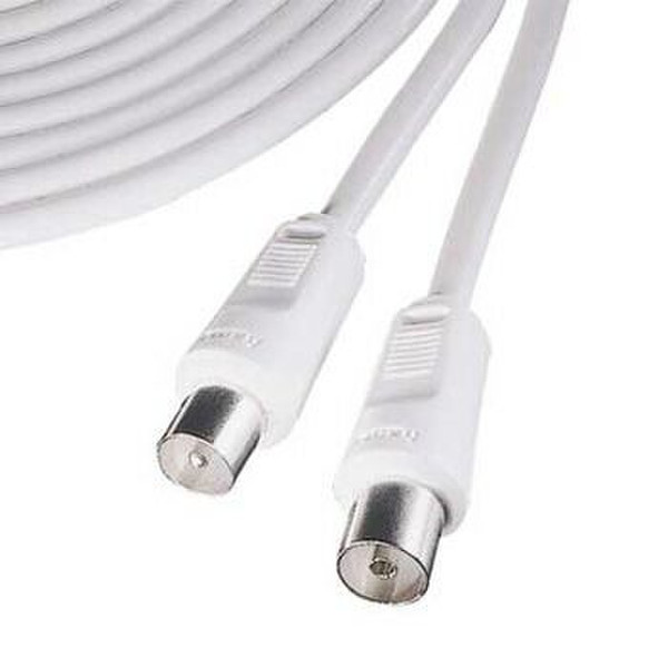Hama 00029305 3m White coaxial cable