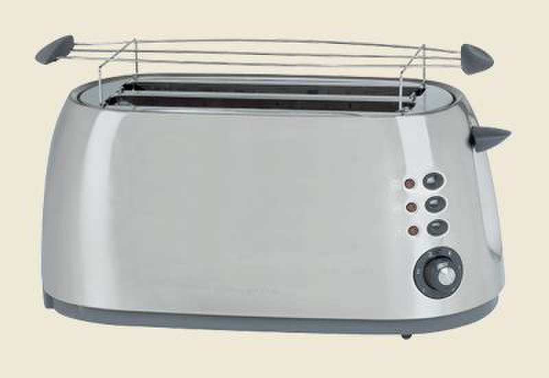 Rowenta TL 6260 4Scheibe(n) 1600W Edelstahl Toaster