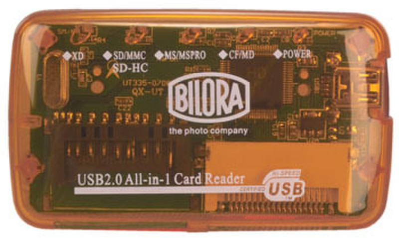 Bilora USB Card Reader 1 USB 2.0 устройство для чтения карт флэш-памяти