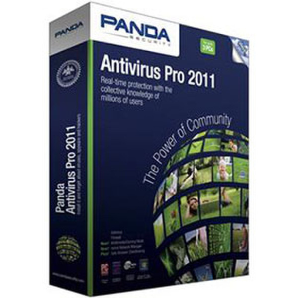 Panda Antivirus Pro 2011, OEM, 1u, 1Y 1пользов. 1лет Мультиязычный