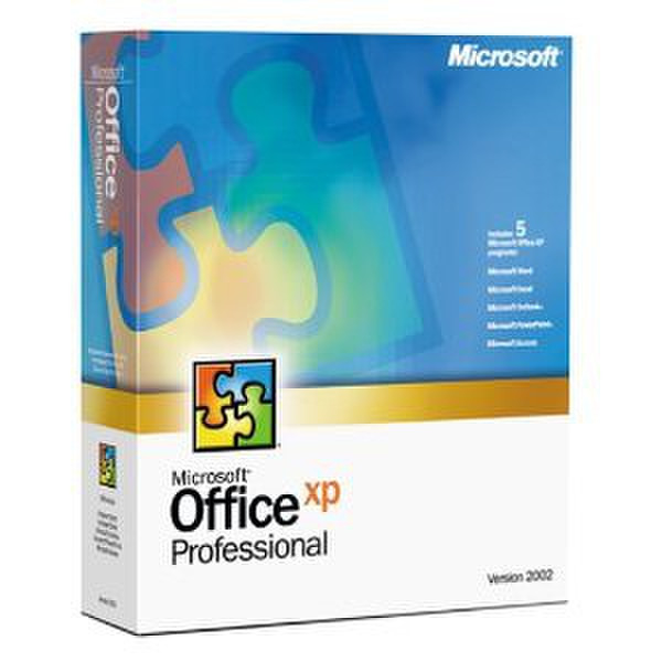 Microsoft Office XP Professional, Win32, FIN, MVL, CD, w/LrningEsntls Microsoft Volume License (MVL) FIN